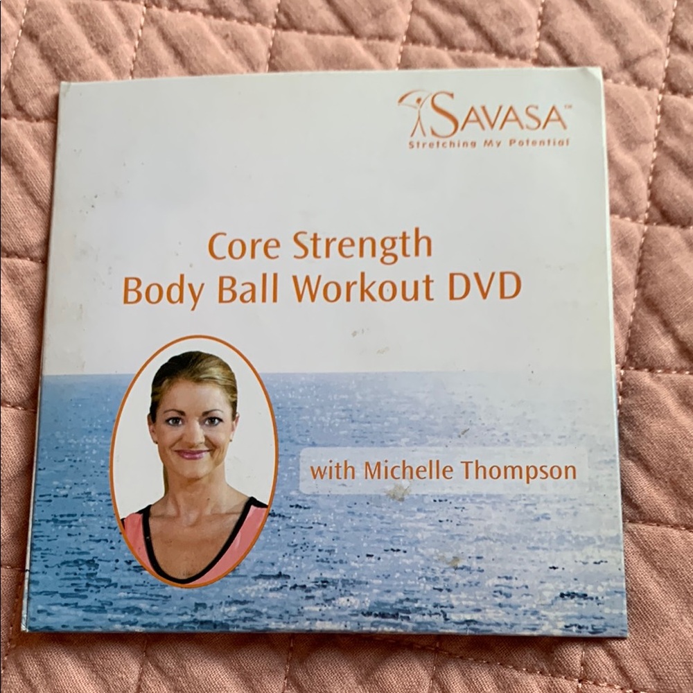 SAVASA -  Core Strength Body Ball Workout DVD